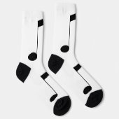 Muziek One Black Beam Note, Sokken (Rechts)
