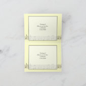 Muziek Ontwerp Groeten Kaart (Binnen)