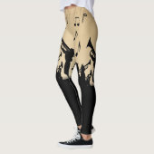 Muziek ontwerp Rustic voor Horn Section Leggings (Links)