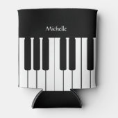 Muziek op basis van piano-toetsenbord blikjeskoeler (Voorkant)