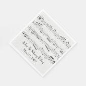 Muziek op blad Jubileum Servet (Hoek)