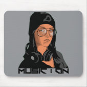 Muziek op Muismat (Voorkant)