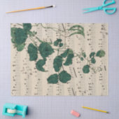 Muziek op  vellen laat afstotend papier (Craft)