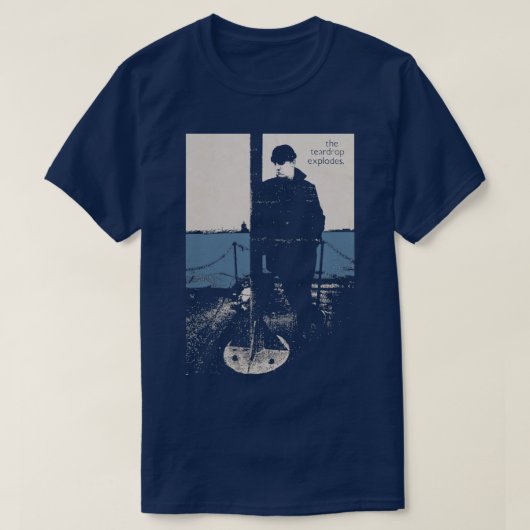 Muziek opnieuw tonen met behulp van de Teardrop Gi T-shirt (Design voorkant)