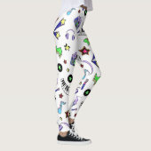 Muziek opvijzelen leggings (Rechts)
