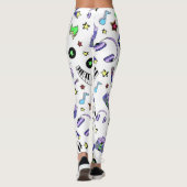 Muziek opvijzelen leggings (Achterkant)
