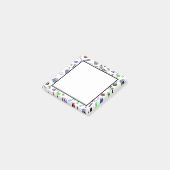 Muziek opvijzelen post-it® notes (Schuin)