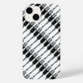 muziek, oude, gefashioned Retro-microfoon Case-Mate iPhone Case (Achterkant)