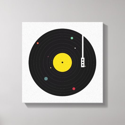 Muziek overal | Florent Bodart Canvas Afdruk (Voorkant)