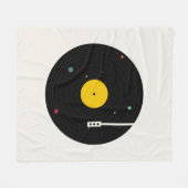 Muziek overal | Florent Bodart Fleece Deken (Voorkant (Horizontaal))