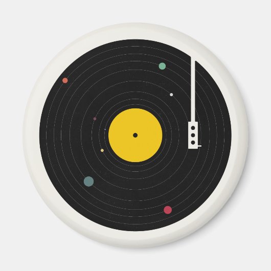 Muziek overal | Florent Bodart Magneet (Voorkant)