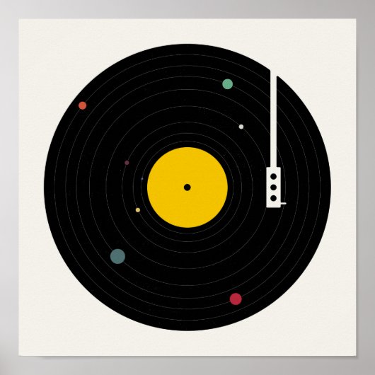 Muziek overal | Florent Bodart Poster (Voorkant)