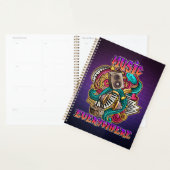 Muziek overal graffiti planner (Display)