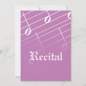 Muziek Overweging Uitnodiging (Voorkant)