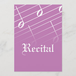 Muziek Overweging Uitnodiging