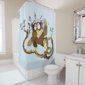 Muziek Owl Douchegordijn (In situ)