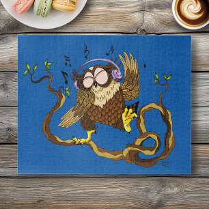 Muziek Owl Legpuzzel