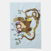 Muziek Owl Theedoek (Verticaal)