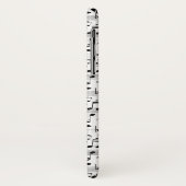 Muziek Patroon aangepaste monogram telefoonhoesjes Case-Mate iPhone Case (Achterkant/links)