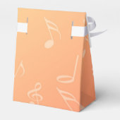 Muziek peach bedankdoosjes (Achterkant)