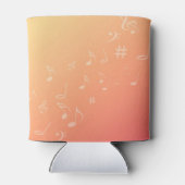 Muziek peach blikjeskoeler (Achterkant)