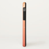 Muziek peach Case-Mate iPhone case (Achterkant/links)