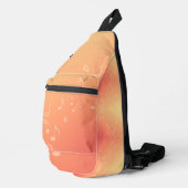 Muziek peach sling bag (Rechterhoek)