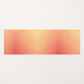 Muziek peach yogamat (Voorkant (horizontaal))