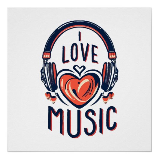 muziek perfect poster (Voorkant)
