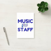 MUZIEK PERSONEEL POST-IT® NOTES (Kantoor)