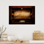 Muziek - Piano - Binaire Code Poster (Keuken)