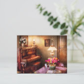 Muziek - Piano - De muziekruimte Briefkaart (Staand voorkant)