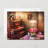 Muziek - Piano - De muziekruimte Briefkaart (Voorkant / Achterkant)