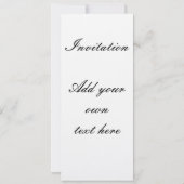 Muziek, piano en gehakt met bloemelementen kaart (Achterkant)