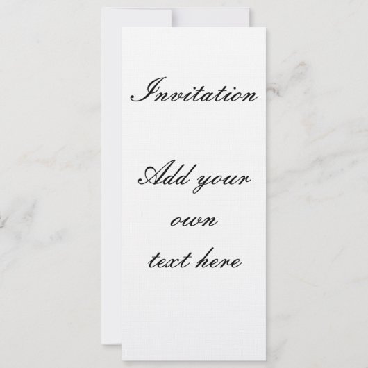 Muziek, piano en gehakt met bloemelementen kaart (Achterkant)