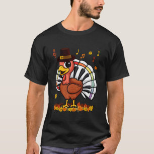 Muziek Piano Teachers Muziek Turkije Costume Happy T-shirt