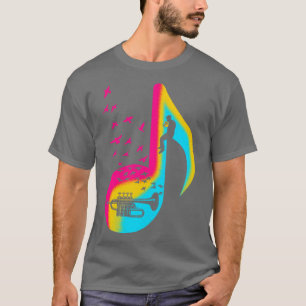 Muziek Piccolo Trompet T-shirt