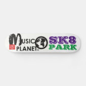 MUZIEK PLANET SK8 PARK Skateboard (Horizontaal)