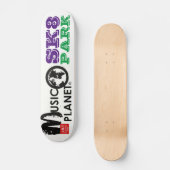MUZIEK PLANET SK8 PARK Skateboard (Voorkant)