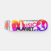 MUZIEK PLANET-skateboard, 7¾-inch deck Persoonlijk Skateboard (Horizontaal)
