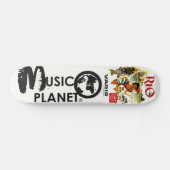 MUZIEK PLANET-skateboard Persoonlijk Skateboard (Horizontaal)