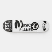 MUZIEK PLANET-skateboard Persoonlijk Skateboard (Horizontaal)