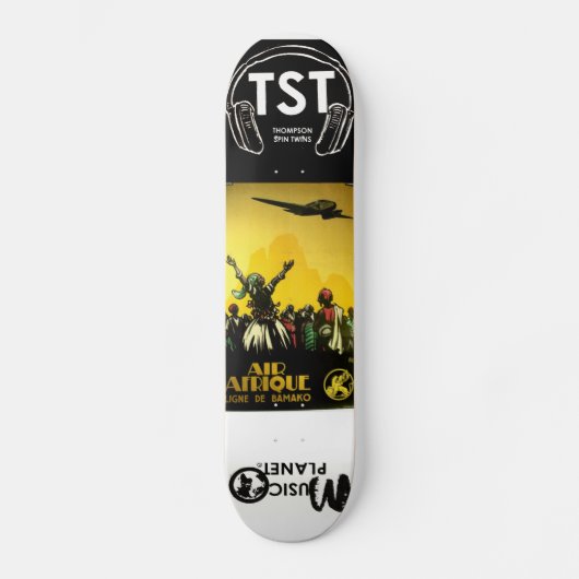 MUZIEK PLANET / TST Skateboard (Voorkant)