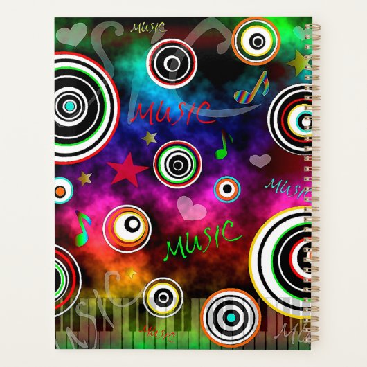 Muziek Planner (Achterkant)