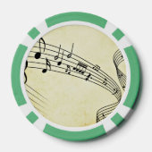 Muziek Pokerchips (Achterkant)