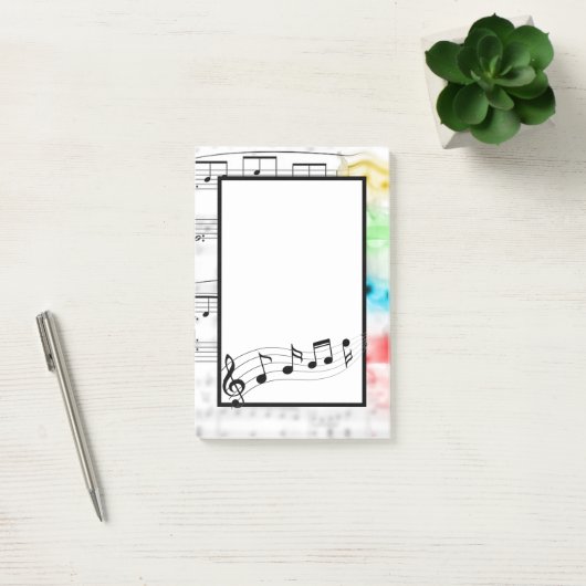 Muziek Post-it® Notes (Kantoor)