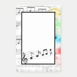 Muziek Post-it® Notes