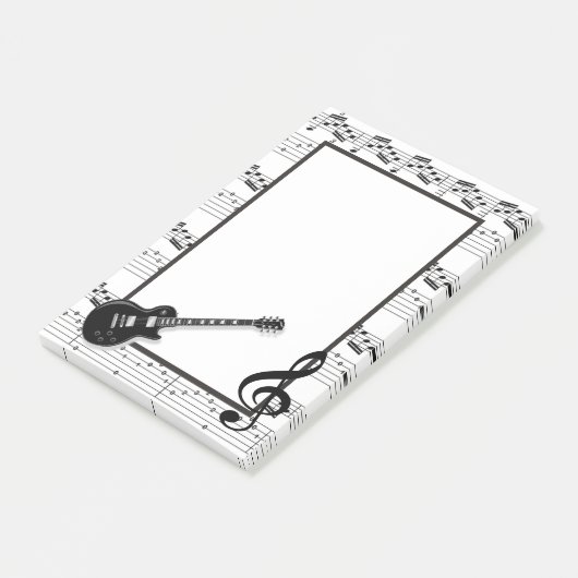 Muziek Post-it® Notes (Schuin)