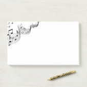 Muziek Post-It-notities Post-it® Notes (Op bureau)