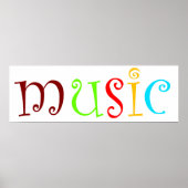 Muziek Poster (Voorkant)